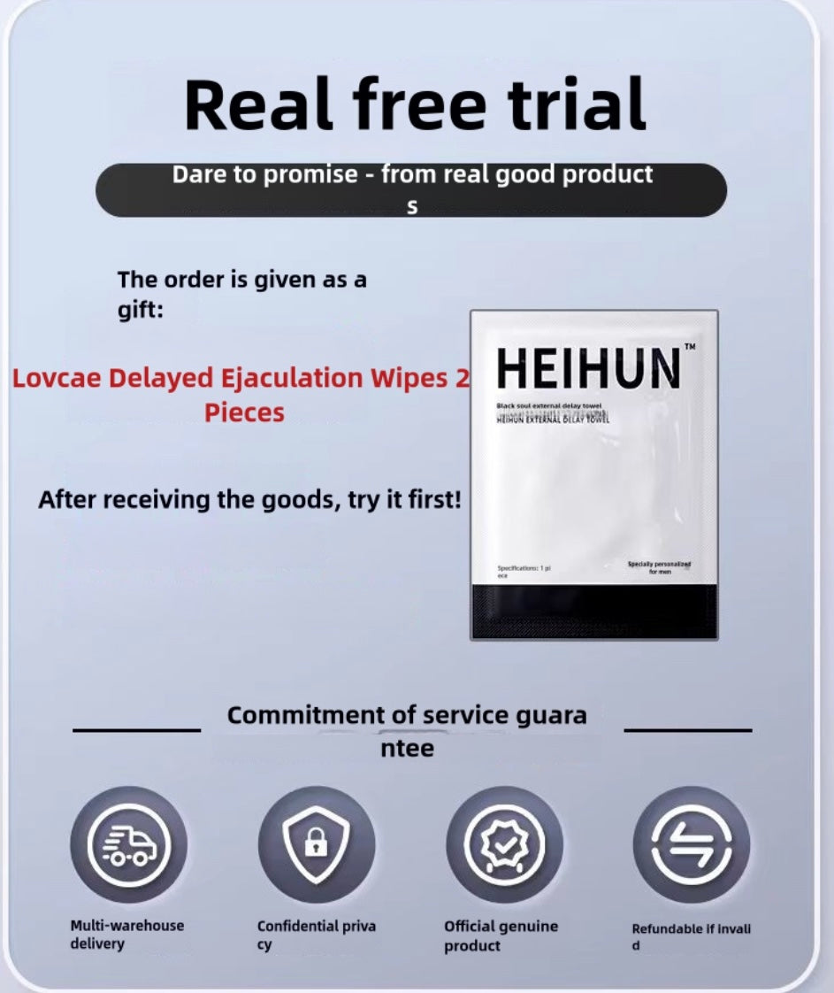 Lovcae Delayed ejaculation wipes